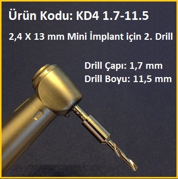 Ürün Kodu: KD4 1.7-11.5  ( Fiyat öğrenmek için lütfen üyelik girişi yapınız )